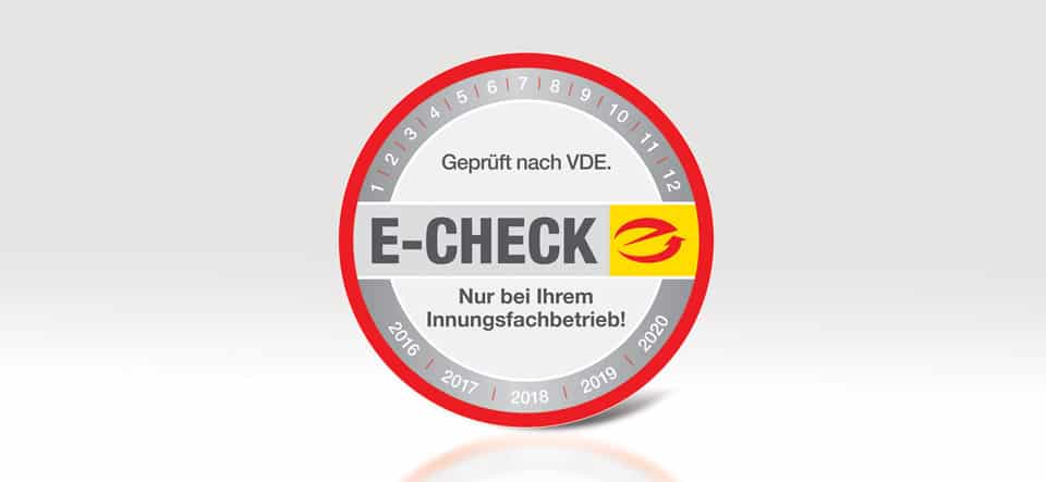 e-check logo