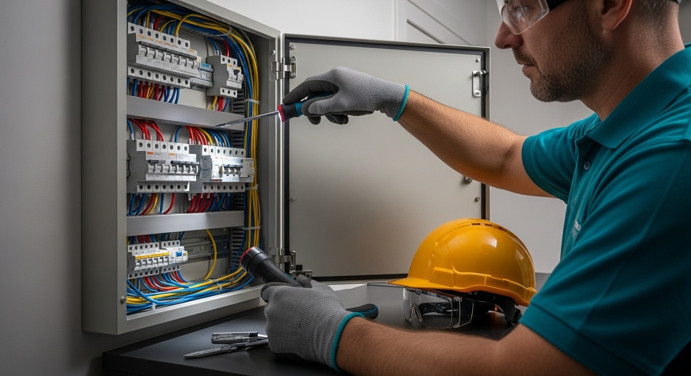 elektroanlagen wartung check