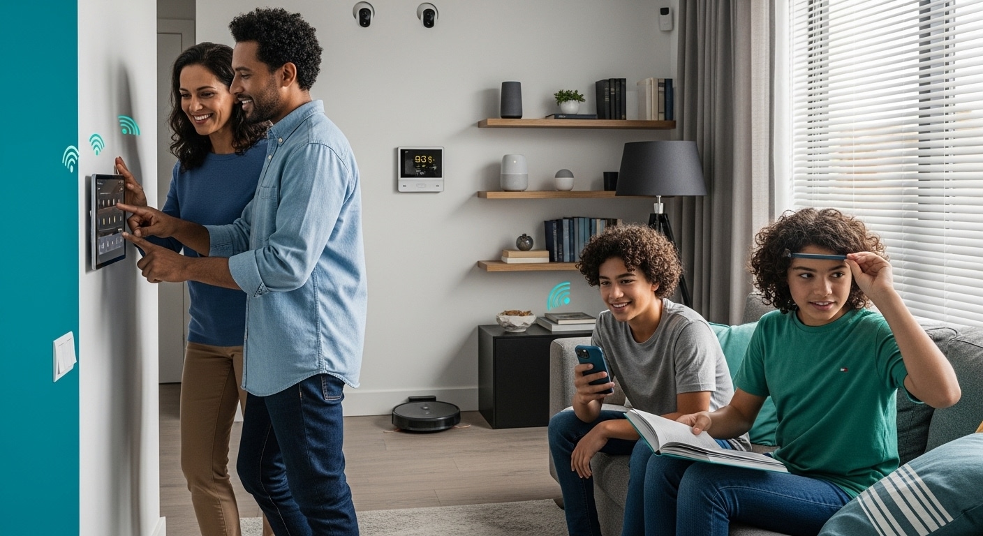smart home family overview