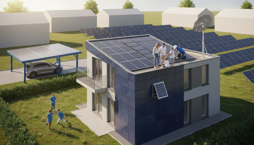 7 Arten von Photovoltaikanlagen verständlich erklärt 12 photovoltaik arten wohngebäude