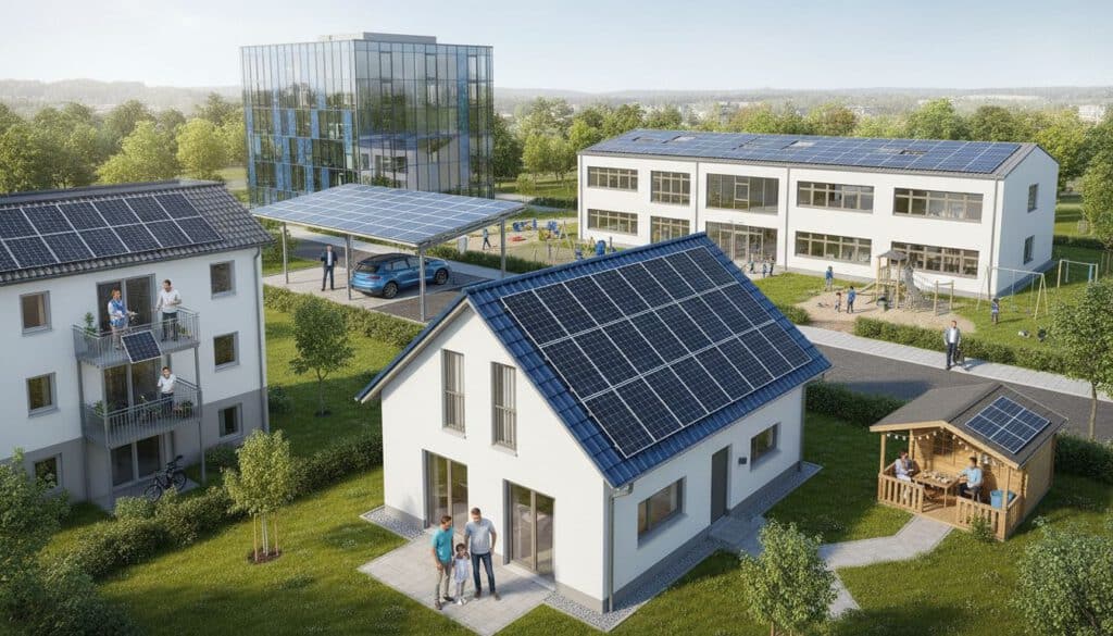 7 praxisnahe Beispiele für Photovoltaikanlagen erklärt 14 Photovoltaik Beispiele Deutschland