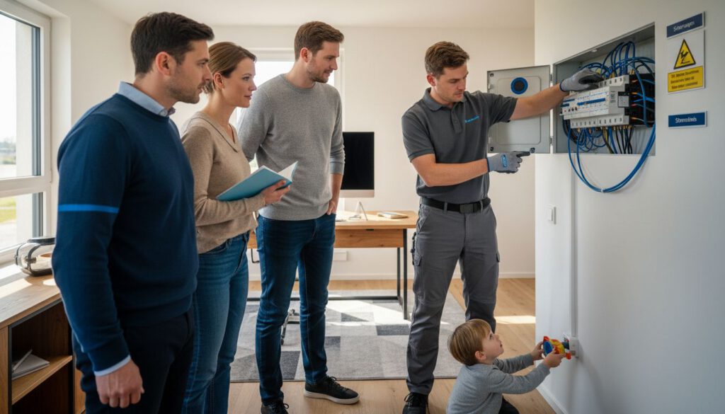 elektroschutzmaßnahmen zuhause firma