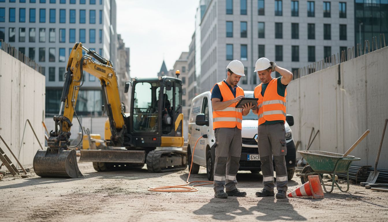 Moderne Baustellen setzen immer häufiger auf elektrische Maschinen