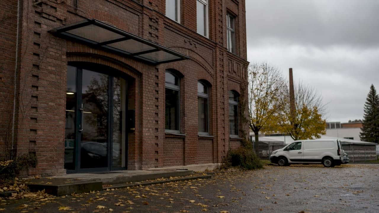 Das Firmengebäude von Elektro Zimmerly von außen betrachtet