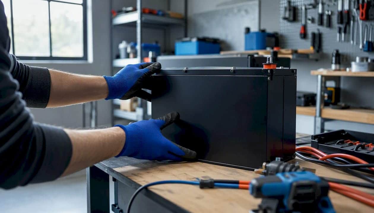 LiFePO4-Solarbatterie einfach selbst installieren