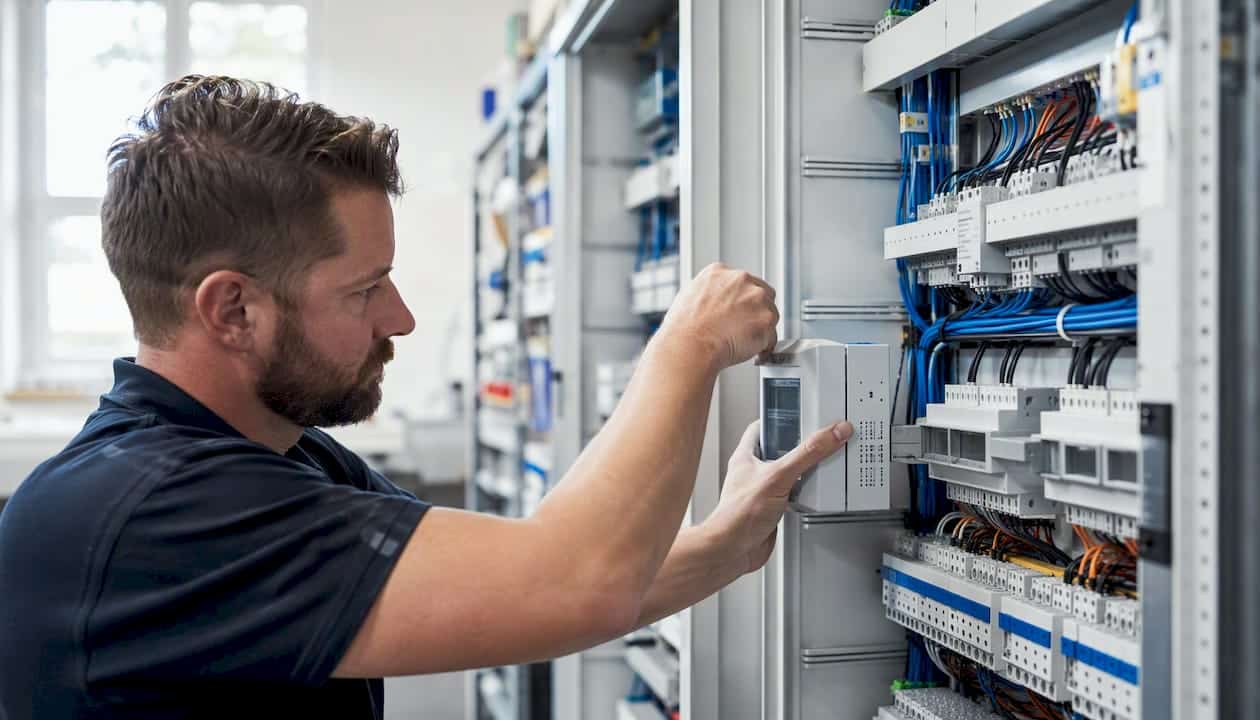 Einrichtung von Messstellen zur Energiesteuerung im Stromverteiler