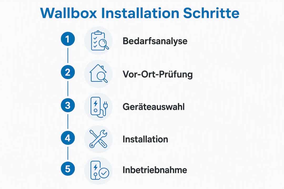 Schritt-für-Schritt-Anleitung: So gelingt die Wallbox-Installation zu Hause