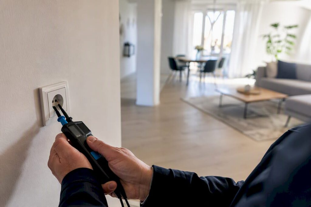 Elektriker in Augsburg beauftragen: Was Sie vor Auftragsvergabe wissen müssen 4 Elektriker nimmt Steckdose vor Auftragserteilung unter die Lupe
